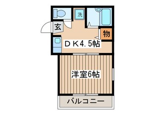 レスポア－ル駒場の物件間取画像